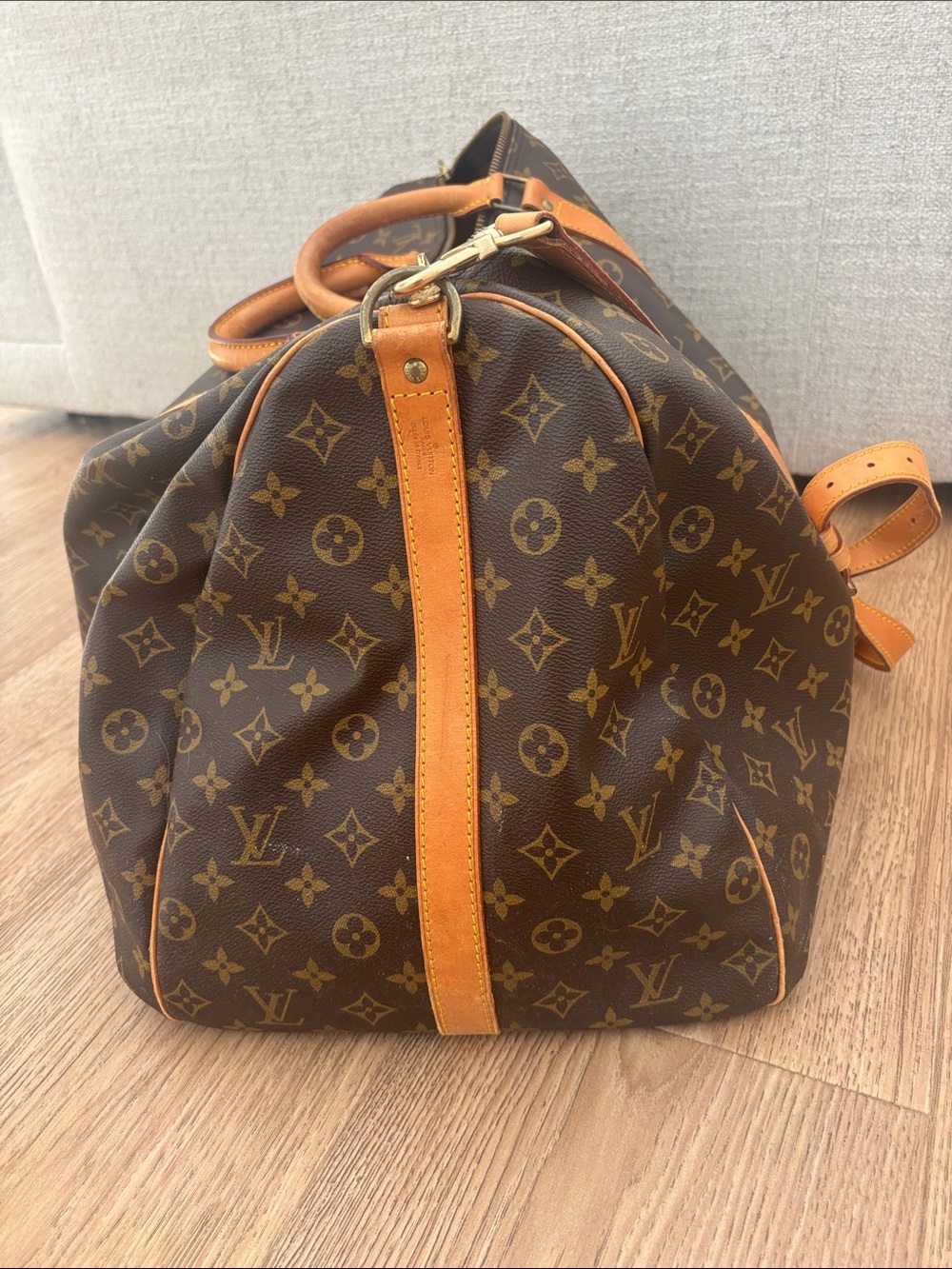 Louis Vuitton Monogram Canvas 60 Keepall with authenticity - Picture 7 of 14